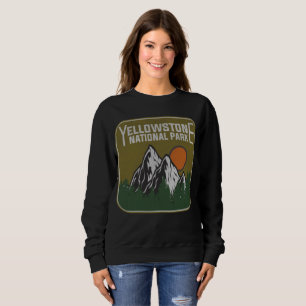 Sweatshirt Parc national de Yellowstone Wyoming Montana Idaho