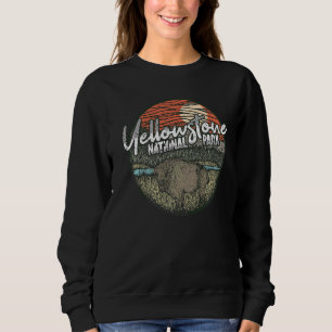Sweatshirt Parc national de Yellowstone Wyoming Montana Idaho