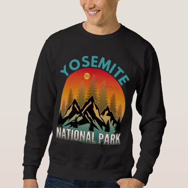 Sweatshirt Parc national de Yosemite (Devant)