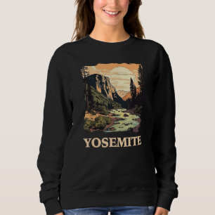 Sweatshirt Parc national de Yosemite Randonnée d'aventure Nat