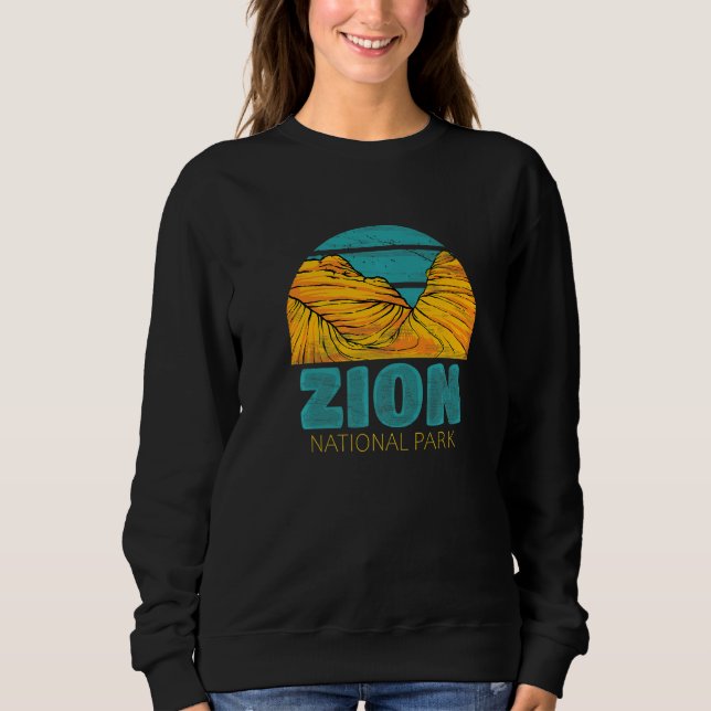 Sweatshirt Parc national de Zion  2 (Devant)