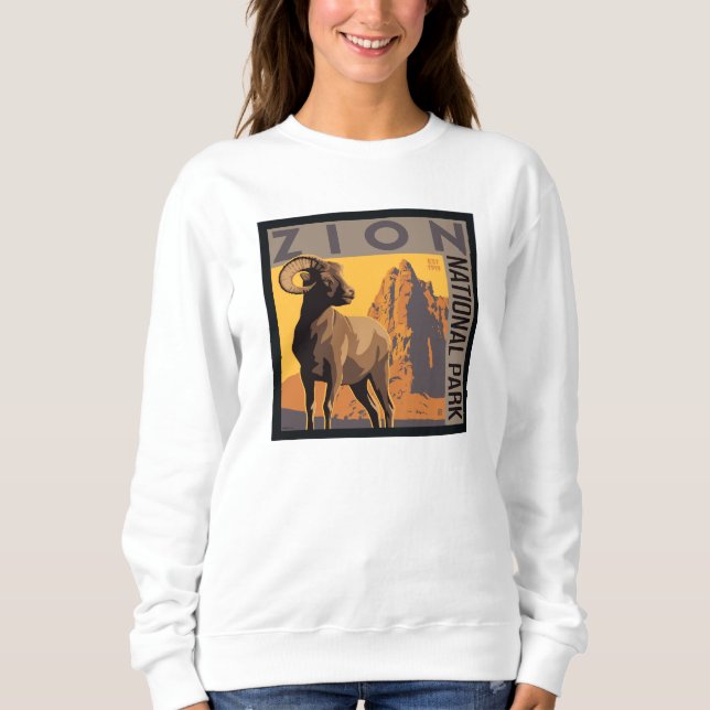 Sweatshirt Parc national de Zion | Ram (Devant)