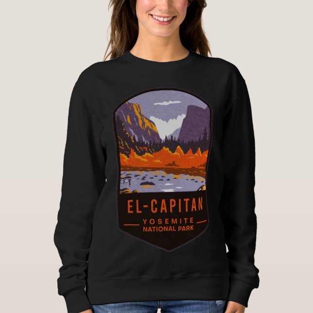 Sweatshirt Parc national d'El Capitan (Devant)
