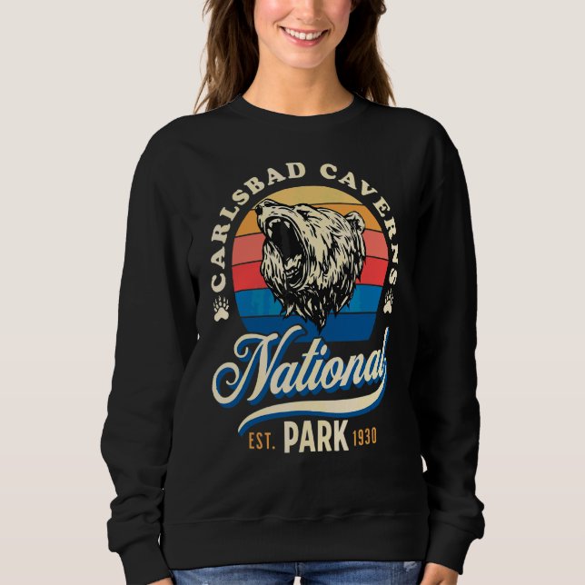 Sweatshirt Parc national des Cavernes Carlsbad (Devant)