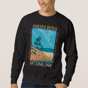 Sweatshirt Parc national des dunes de l'Indiana Vintage en ét