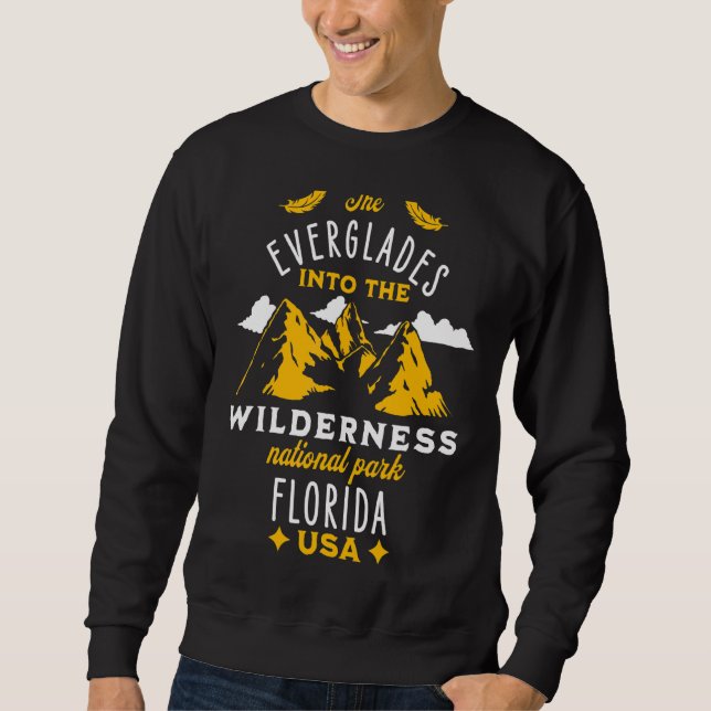 Sweatshirt Parc national des Everglades (Devant)
