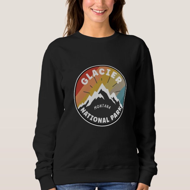 Sweatshirt Parc national des Glaciers Montana (Devant)