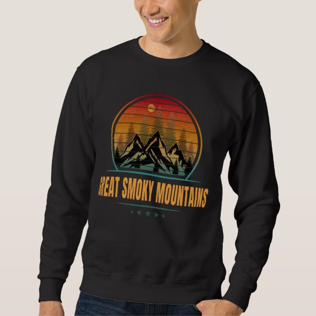 Sweatshirt Parc national des Great Smoky Mountains (Devant)