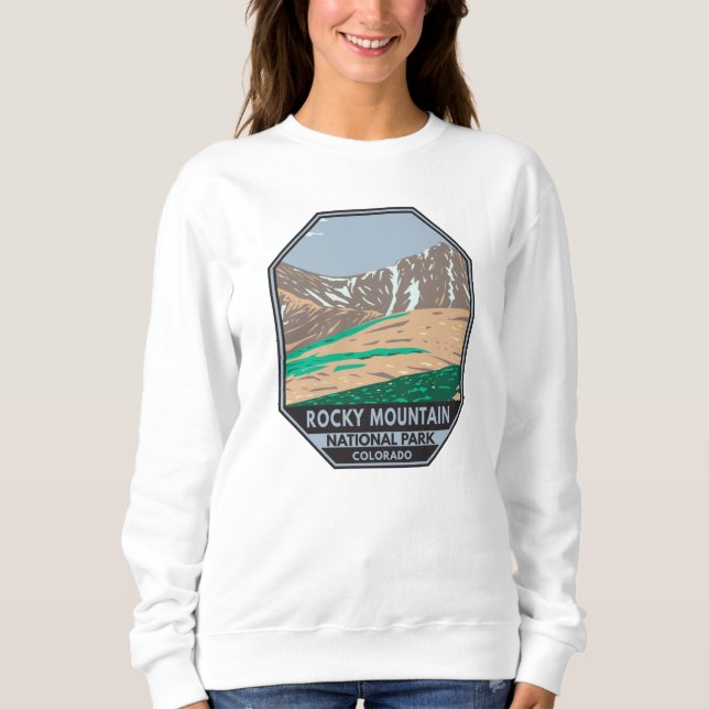 Sweatshirt Parc national des Rocheuses Colorado Grays Peak (Devant)