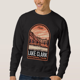 Sweatshirt Parc national du lac Clark Alaska