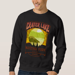 Sweatshirt Parc national du lac Crater Oregon Nature Randonné
