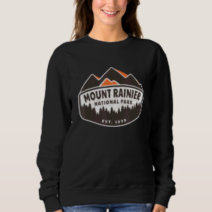 Sweatshirt Parc National du Mont Rainier Washington Est 1899 