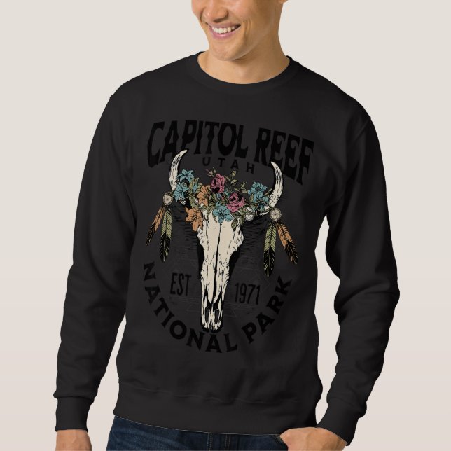 Sweatshirt Parc national du récif du Capitol Parc national de (Devant)