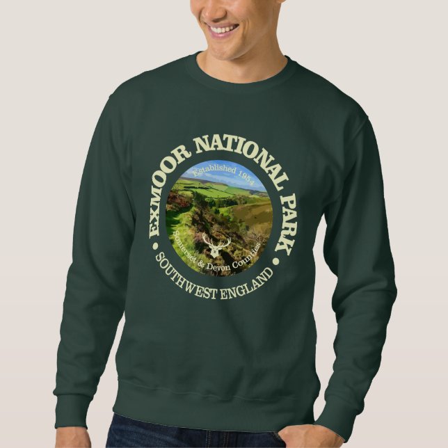 Sweatshirt Parc national Exmoor (Devant)