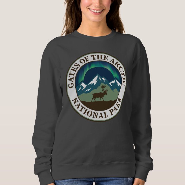 Sweatshirt Parc national Gates of the Arctic (Devant)