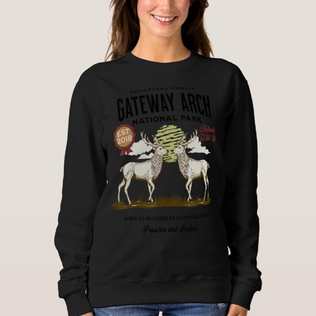 Sweatshirt Parc national Gateway Arch (Devant)