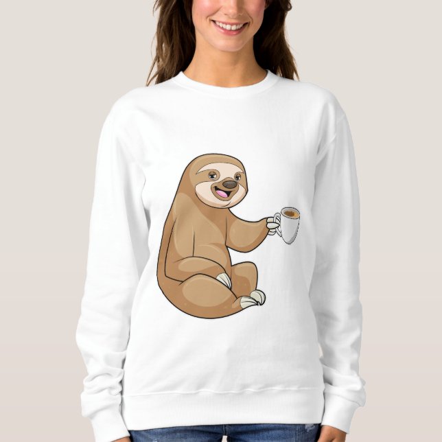 Sweatshirt Parcelle avec la coupe du café (Devant)