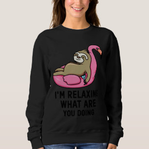Sweatshirt Parcours Relaxé Funny