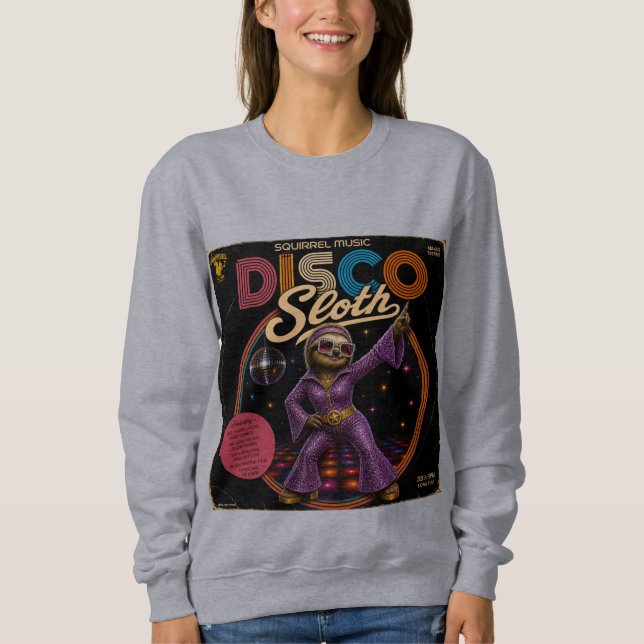 Sweatshirt Paresseuse Diva Disco (Devant)