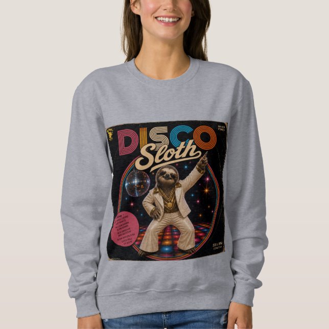 Sweatshirt Paresseux Disco (Devant)