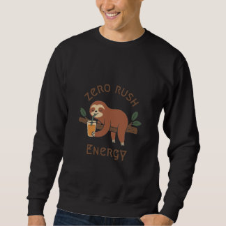Sweatshirt Paresseux fainéant – Drôles de vibes mignonnes et