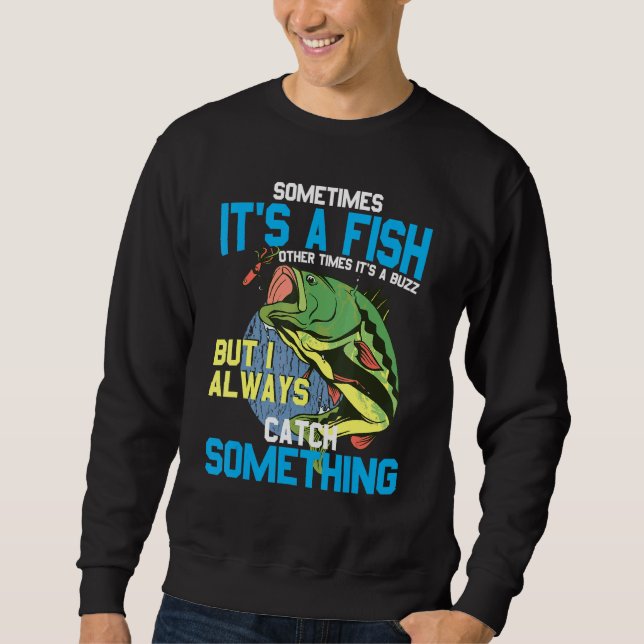 Sweatshirt Parfois C'Est Un Poisson Autres Fois C'Est Un Buzz (Devant)