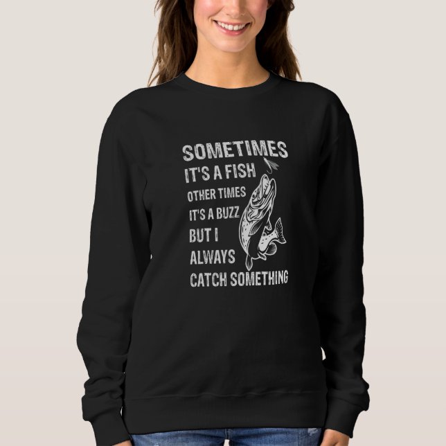 Sweatshirt Parfois C'Est Un Poisson Autres Fois C'Est Un Pois (Devant)