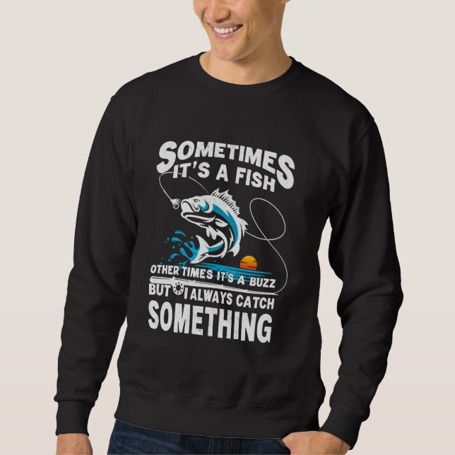 Sweatshirt Parfois c'est un poisson d'autres fois c'est Buzz  (Devant)