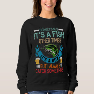 Sweatshirt Parfois c'est un poisson d'autres fois c'est un bo