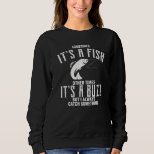 Sweatshirt Parfois c'est un poisson d'autres fois un bourdonn