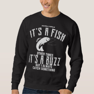Sweatshirt Parfois c'est un poisson d'autres fois un buzz mai