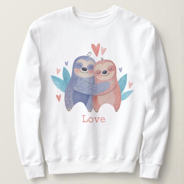 Sweatshirt Parfums en amour (Design devant)