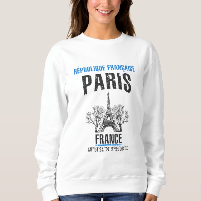 Sweatshirt Paris (Devant)