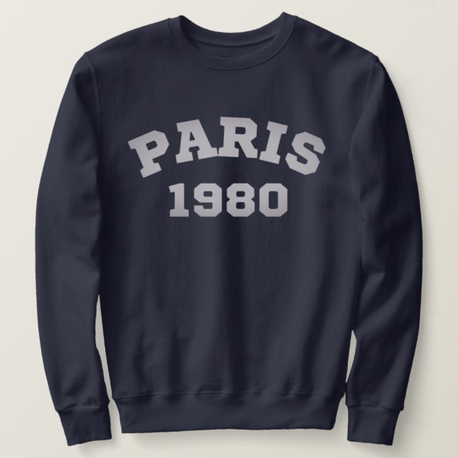 Sweatshirt paris (Design devant)