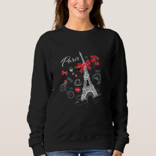 Sweatshirt Paris France Voyage France Tour Eiffel