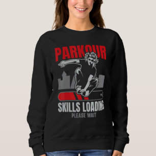 Sweatshirt Parkour Free Running Traceur Freestyle Extrême Spo