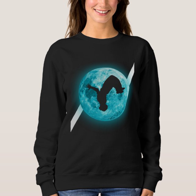 Sweatshirt Parkour Freerunning Backflip Freestyle Acrobatics (Devant)