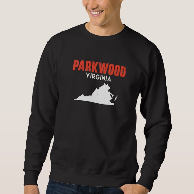 Sweatshirt Parkwood Washington USA State America Travel Washi (Devant)