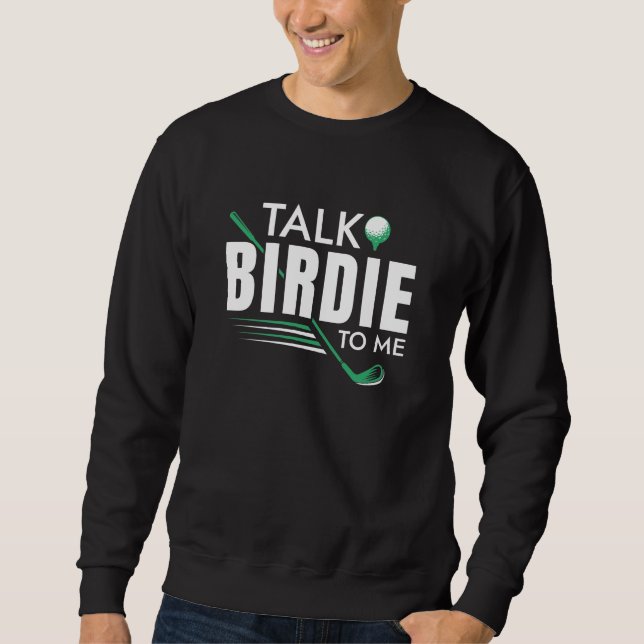 Sweatshirt Parle Birdie à moi (Devant)