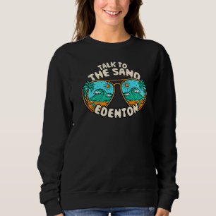 Sweatshirt Parlez Au Sand Edenton Summer North Carolina Tro