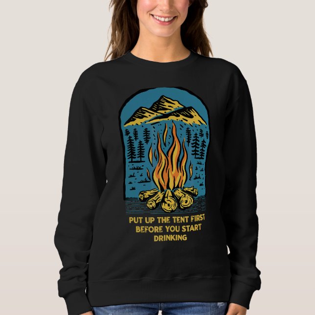 Sweatshirt Parlez Au Sand Lahaina Summer Hawaii Tropical Be (Devant)