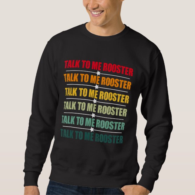 Sweatshirt Parlez-moi du coq 5 (Devant)