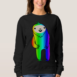 Sweatshirt Paroi arc-en-ciel excitée