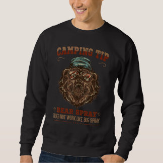 Sweatshirt Parole de campeur explorant la nature sauvage de l