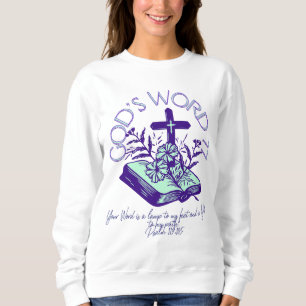 Sweatshirt Parole de Dieu 77 Psaume Écriture