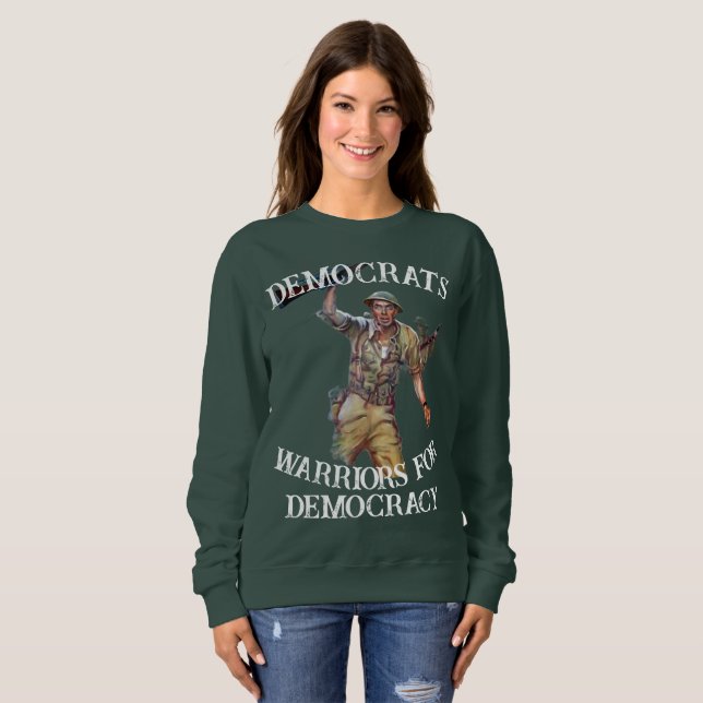 SWEATSHIRT PARTI DÉMOCRATE ZL X1 KP COÛT DES SOINS DE SANTÉ P (Devant entier)