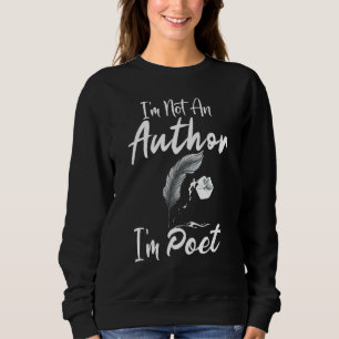Sweatshirt Pas auteur Je suis un poète écrivain lecteur de po