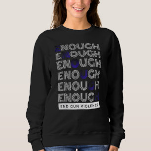Sweatshirt Pas de Jour de sensibilisation aux armes à feu Por