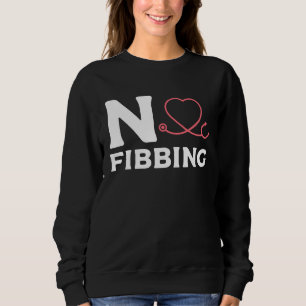 Sweatshirt Pas de mensonge cardiologue cœur cardiologie cardi