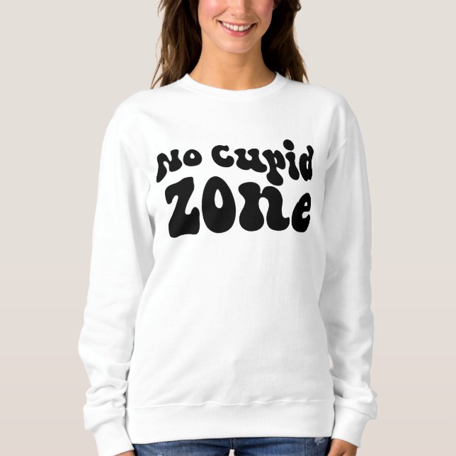 Sweatshirt Pas de zone cupide (Devant)